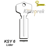 Płaski 006 - Lider KSY6 - klucz surowy